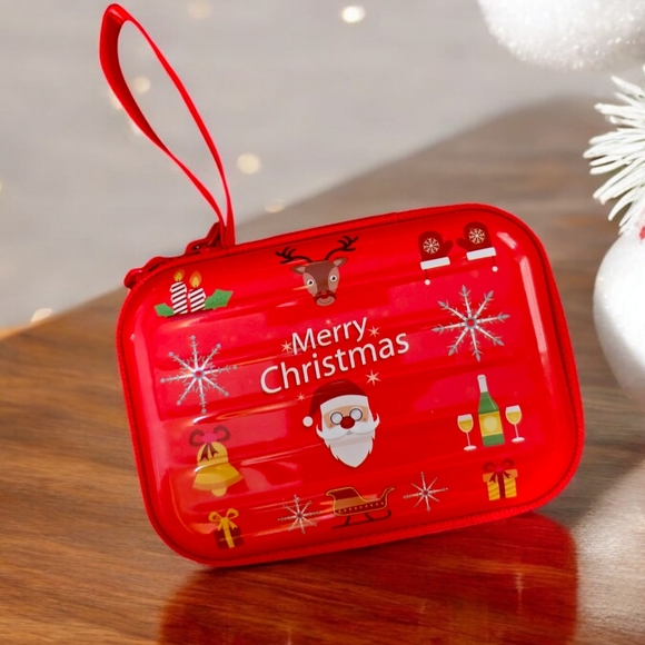 Set of two Christmas bracelets. Austrian crystals. Silicone main bead and 18k... - Picture 6 of 8